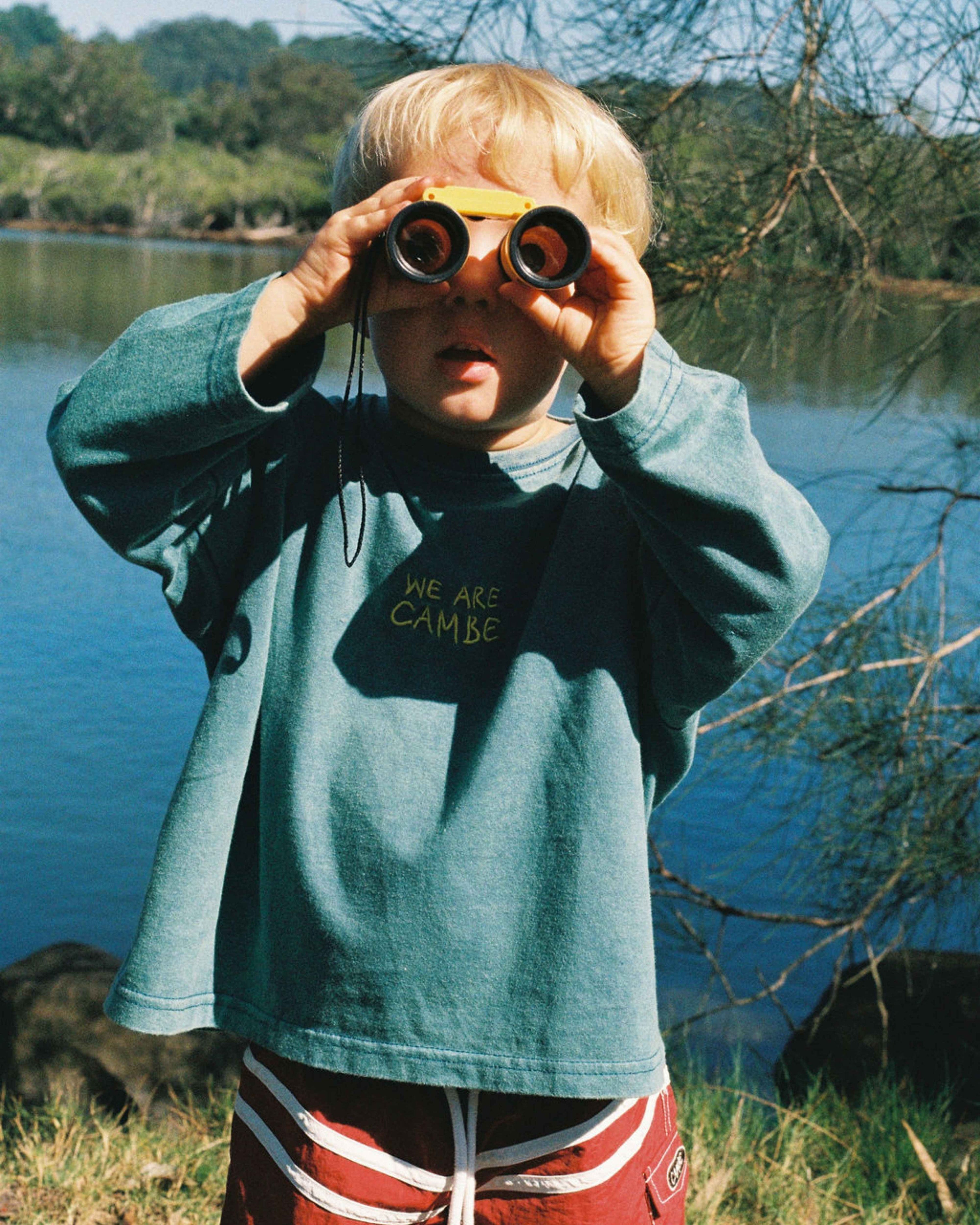 Essential Longsleeve Tee, Lagoon