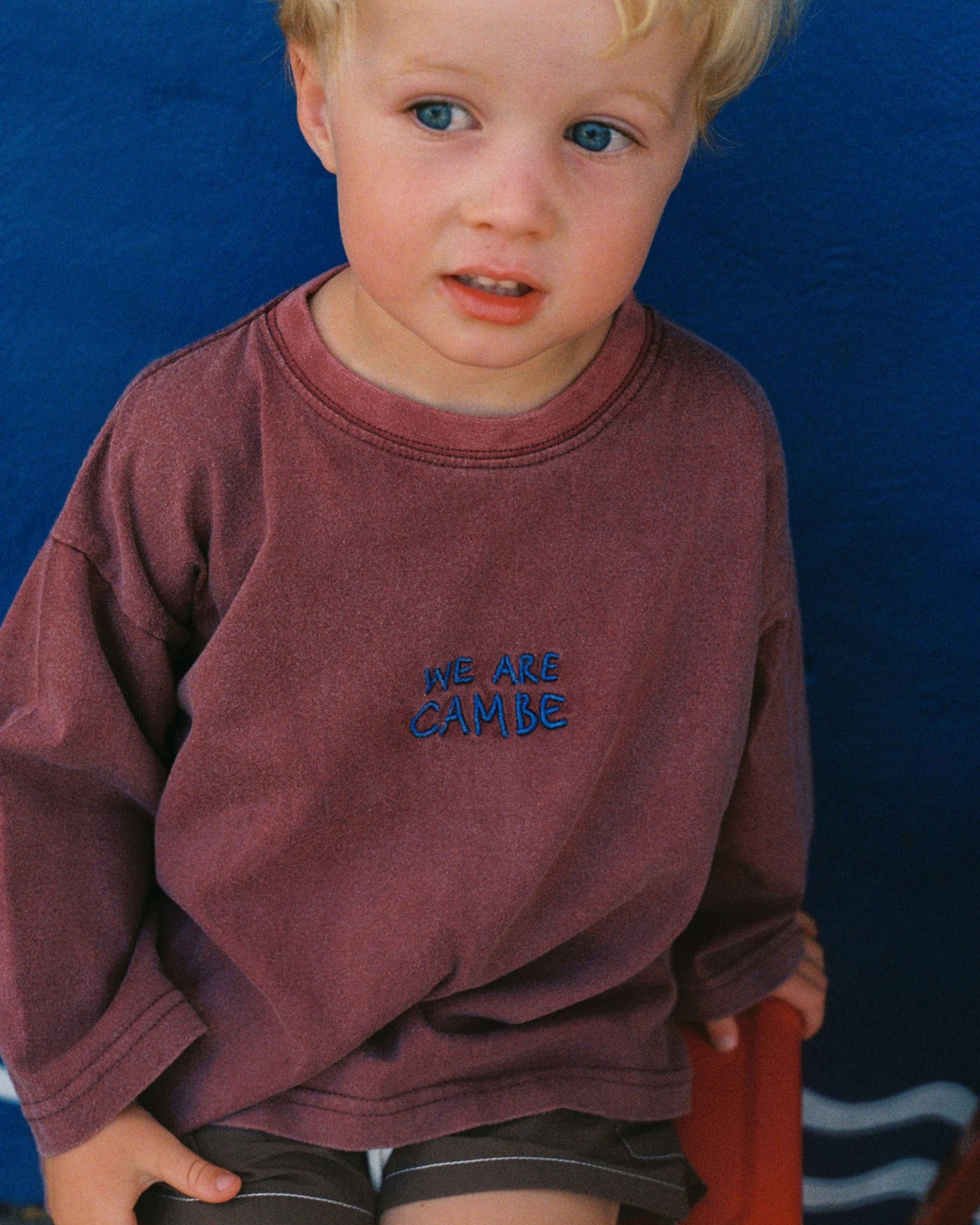 Essential Longsleeve Tee, Mulberry