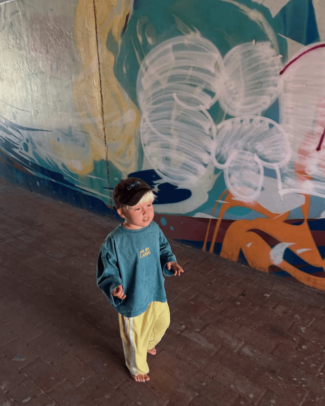 Essential Longsleeve Tee, Lagoon - We Are Cambe