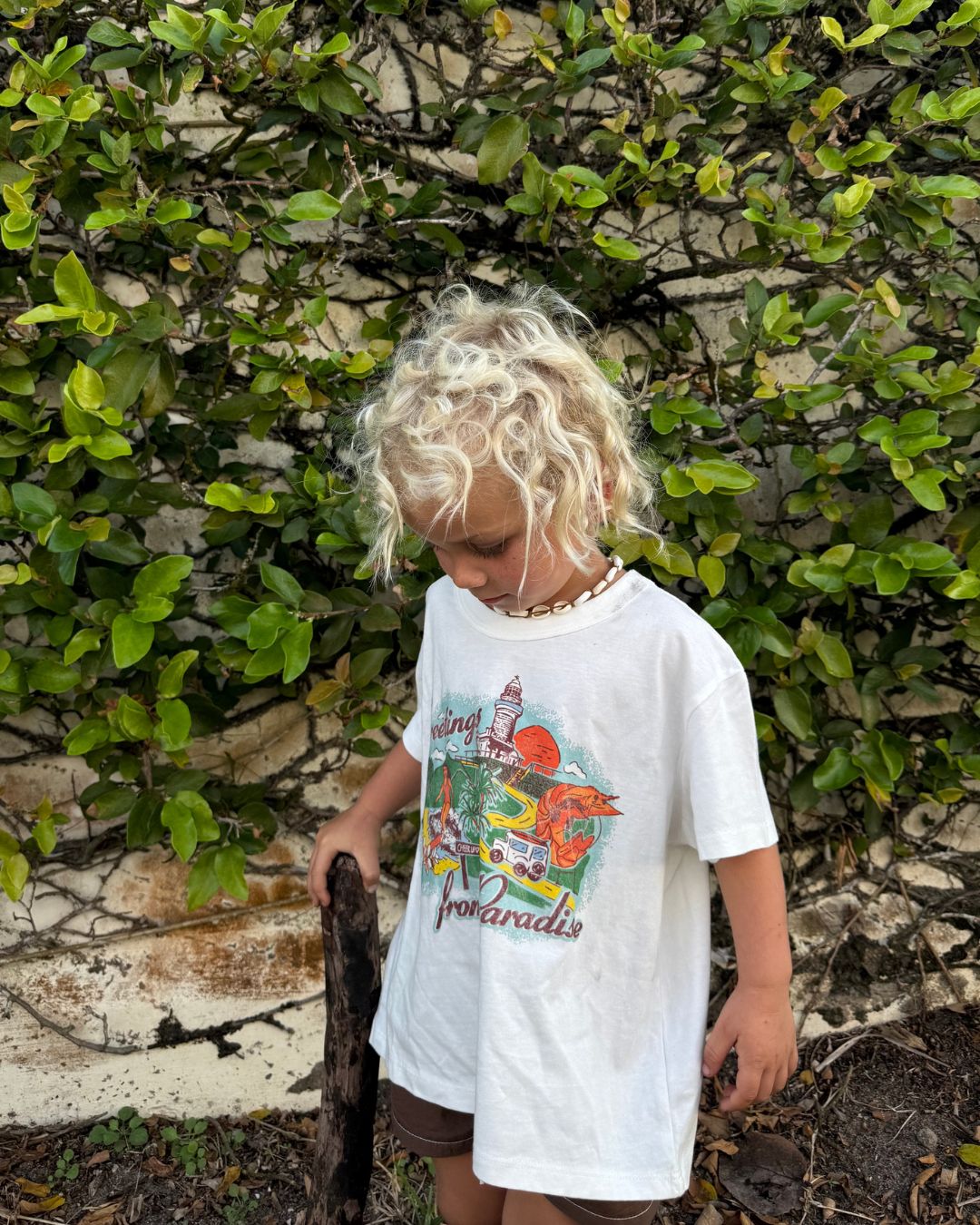 Kids Oversized Postcards' Tee - We Are Cambe - Kids T- shirt.
