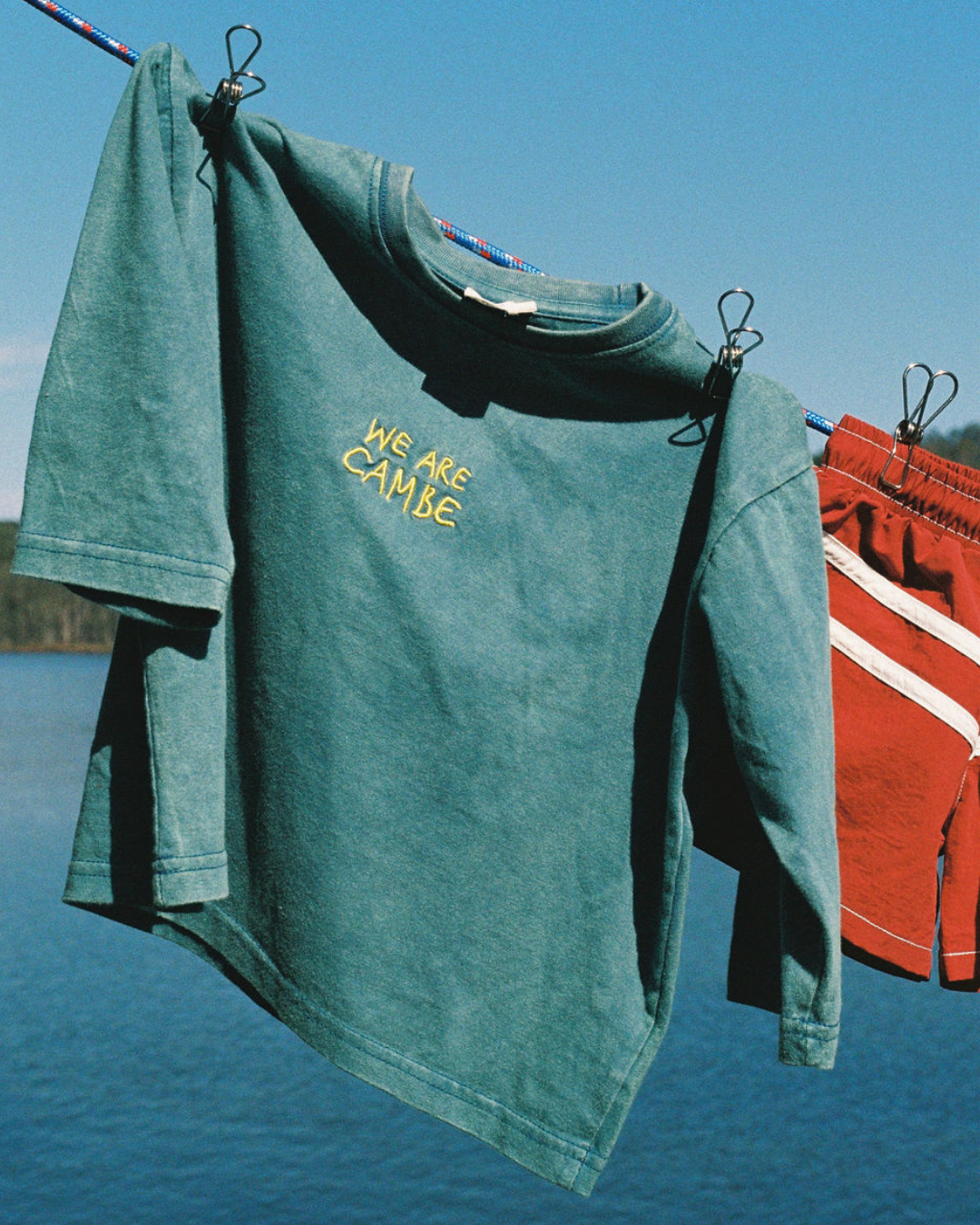 Essential Longsleeve Tee, Lagoon