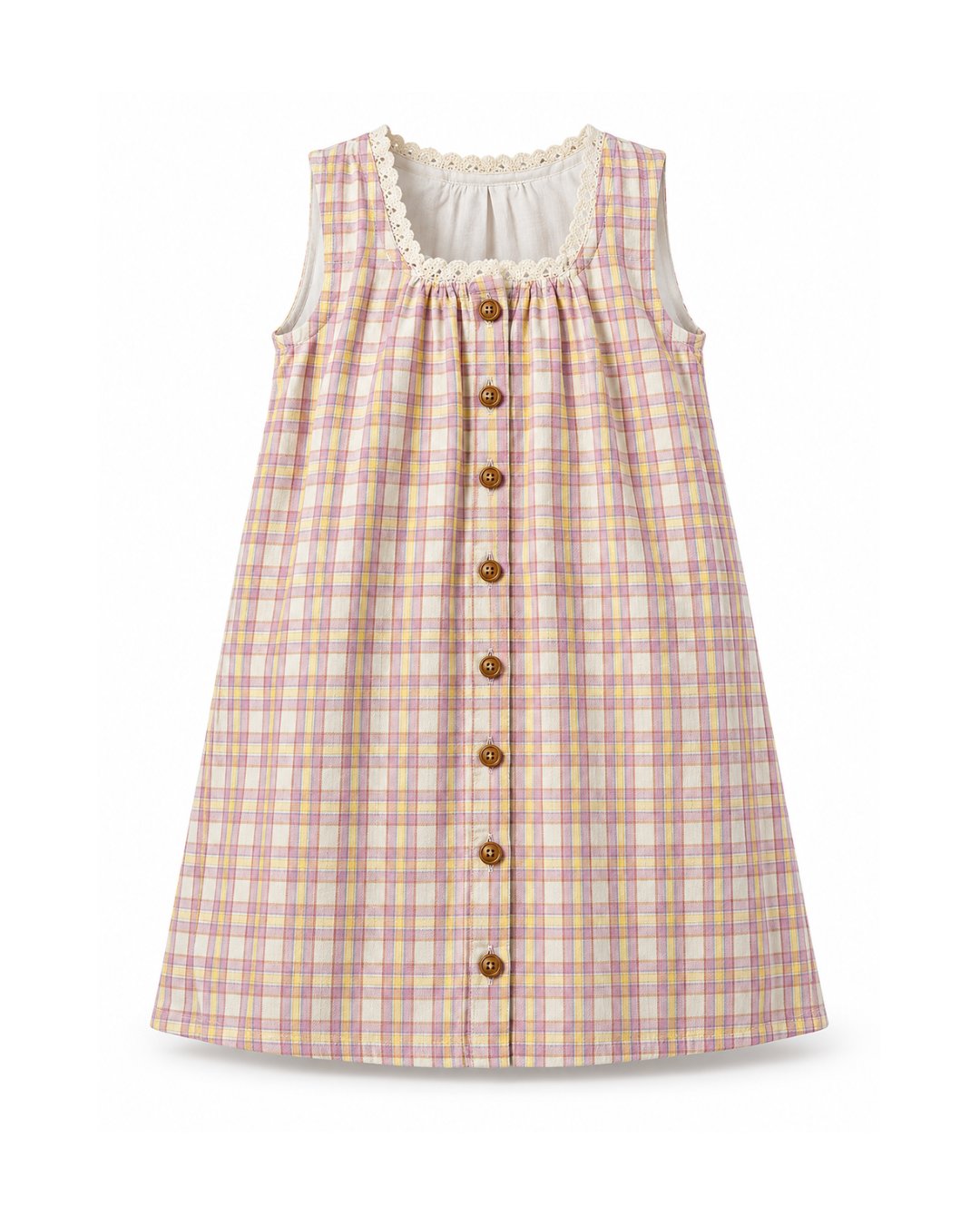 Picnic Dress, Apricot